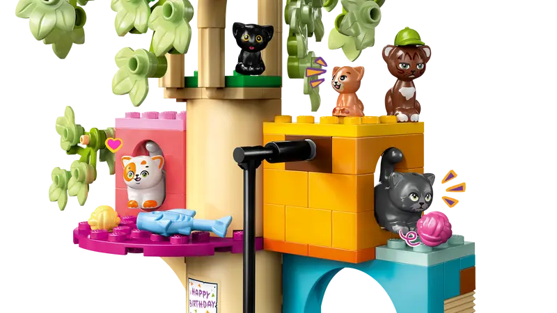 Lego Friends Cat Birthday Party & Tree House - 42666