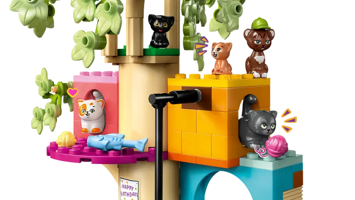 Lego Friends Cat Birthday Party & Tree House - 42666